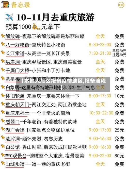 【本地人怎么报备疫情地区,报备流程】-第2张图片