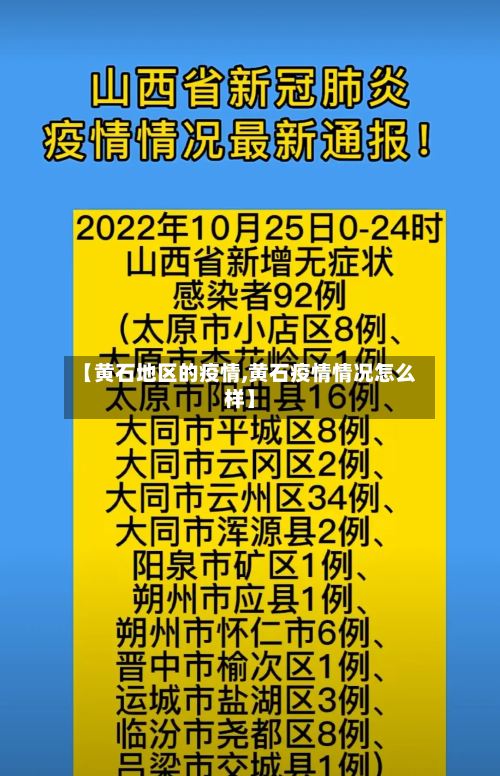 【黄石地区的疫情,黄石疫情情况怎么样】-第3张图片