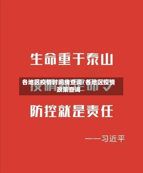 各地区疫情时间线查询/各地区疫情政策查询